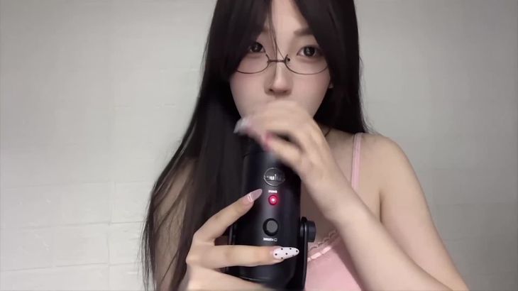 [璐璐哄睡屋]付费帮女郎情景高跟鞋网袜甜麦ASMR减压视频集 56