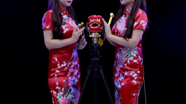 [晓晓小UP]ASMR双人使用音叉为你助眠·嗡嗡响