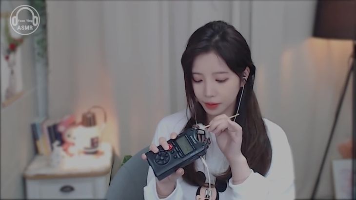 ASMR-new타스캠과-함께-온-잠이오는-귀청소asmr+핸드사운드-l-whispering