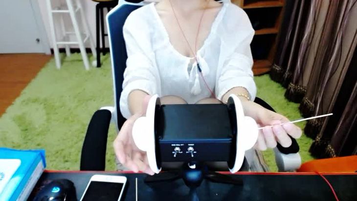 [斗鱼冷小六]飞机办卡助眠ASMR视频集 6